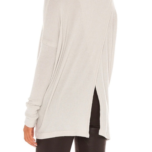 NWT Free People Juicy Shirt - Long Sleeve tunic cowl neck - Picture 5 of 9